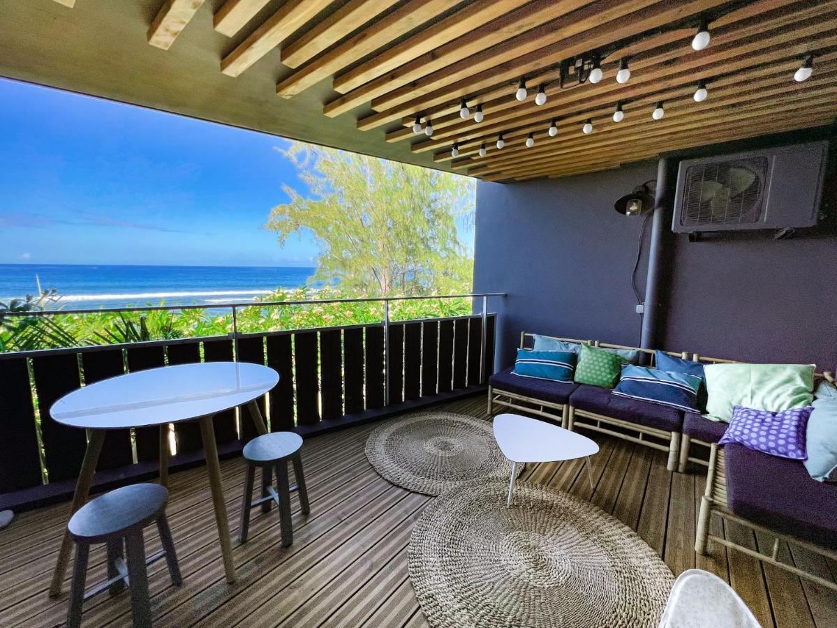 Le Petrel Bleu - Appartement Sur La Plage Des Tortues A แซ็งต์-เลอ ภายนอก รูปภาพ