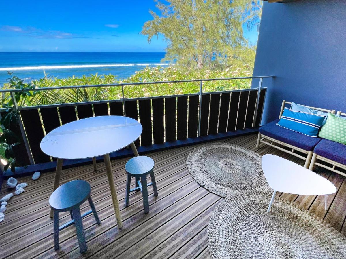 Le Petrel Bleu - Appartement Sur La Plage Des Tortues A แซ็งต์-เลอ ภายนอก รูปภาพ
