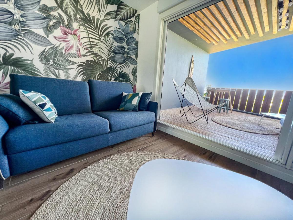 Le Petrel Bleu - Appartement Sur La Plage Des Tortues A แซ็งต์-เลอ ภายนอก รูปภาพ